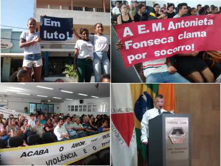 Professora morre de infarto por assalto em escola de Divinópolis – Comunidade protesta na Câmara e quer protestar em frente ao 23º BPM